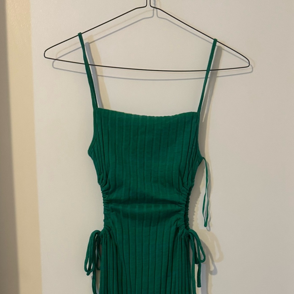 Zara green dress